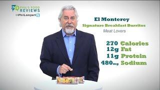 El Monterey Signature Breakfast Burritos Meat Lovers