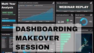 Dashboarding Makeover Session - Enterprise DNA Webinar Replay