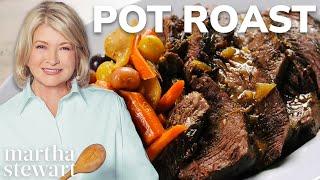 Martha Stewart Cooks Her Pot Roast Recipe | Martha Stewart