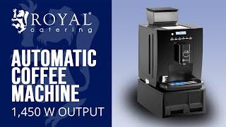 Automatic Coffee Machine Royal Catering RC-FACMP | Product Presentation