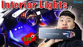 $35 Car Interior LED Lights Install (Govee LED Lights)