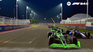 F1 24 The alternative strategy is powerful - PSGL Bahrain Round 1 Highlights