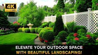 Backyard Garden Ideas: Beautiful Backyard Landscape