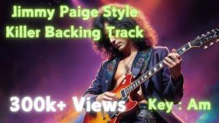 Killer Backing Track In A Minor || In The Style Of Jimmy Page