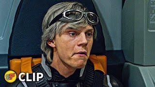 Quicksilver "I'm a Total Loser" - Plane Scene | X-Men Apocalypse (2016) Movie Clip HD 4K