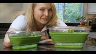 Collapsible Produce Keeper - Kitchen Gadget Demo - Progressive International