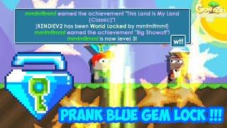 PRANK NOOB 100 DIAMOND LOCKS (GONE WRONG) !!! Growtopia Prank