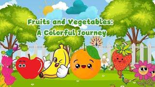 Fruits & Vegetables - Learn English for kids - Kids vocabulary Fruits & Vegetables