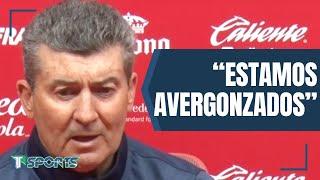 José Manuel "Chepo" de la Torre PIDE DISCULPAS por la HUMILLANTE GOLEADA que SUFRIÓ Puebla en Toluca