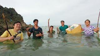 CATCHING FISH USING NET | Part 2 | TRADITIONAL FISHING | LIPAYRAN ISLAND | vlog
