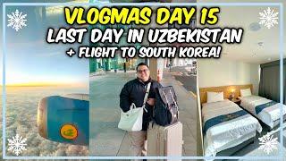 Goodbye Uzbekistan! Train to Tashkent + Flight to South Korea!  | JM Banquicio