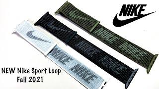 New Apple Watch Nike Sport Loop Bands | Fall 2021 | ALL Colors | No Reflectiveness???