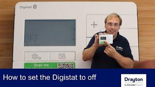 The Drayton Digistat -  Learn how to Set Your Drayton Digistat to Off Mode! 