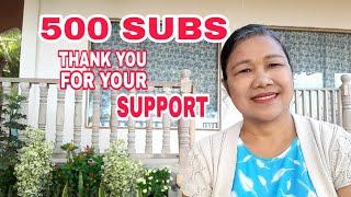 REACHING 500 SUBS | THANK YOU FOR YOUR SUPPORT by TEAM BRIANA