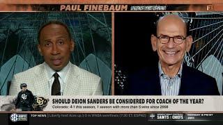 ESPN SC | HC Deion Sanders deserves Coach of the Year buzz if Colorado keeps winning - Paul Finebaum