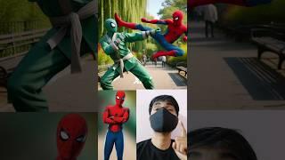 Superheroes kung fu move gone wrong  All Marvel Dc Characters #avengers #shorts #marvel