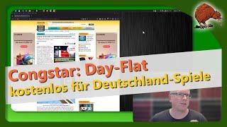 Congstar: Gratis Day-Flat für Daten zur Fußball-Europameisterschaft