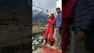 manali trip || Solang velley || zip ride || snowfall in manali#shorts@YatraMasterYT