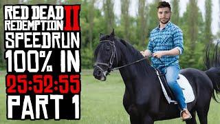 RDR2 100% Speedrun in 25:52:55 [Former World Record] - Part 1