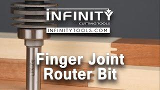 Infinity Cutting Tools - Finger Joint Router Bit