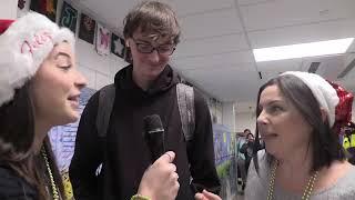 Caroling in the Truman Hallways