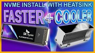 SK Hynix Platinum P41 Install With Heatsink | Speed and Temperature Test