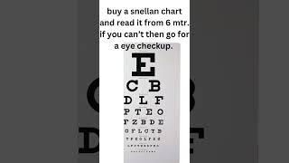 How to test Eyesight at home?  #Eyeyoga #eyeexercise, #prekshaeyeyoga #eyeyogaexercise, #YogaforEyes