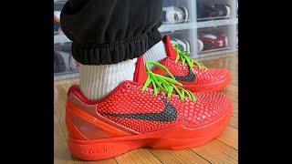 EARLY LOOK!!! Watch before you BUY Nike Kobe 6 Protro "Reverse Grinch" Review and On Feet