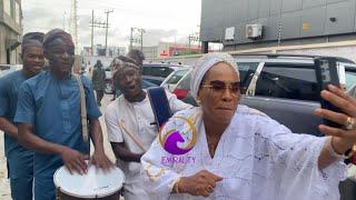 FAITHIA BALOGUN DANCED TO TRADITIONAL YORUBA SONGS AT HER ANNUAL RAMADAN LECTURE