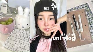 PRODUCTIVE UNI VLOG: Studying on campus, phone unboxing, football game etc