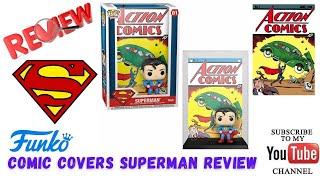 Funko Pop Comic Covers Superman Review