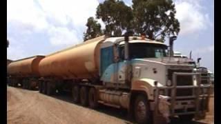 Australian Roadtrains in action