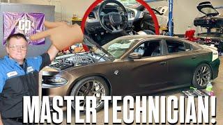 I Called A Master Technician At Dodge.. | Manual Hellcat Charger Build Series! Ep.22