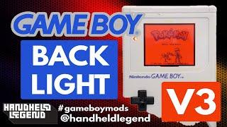 Gameboy DMG Backlight Installation From Hand Held Legend