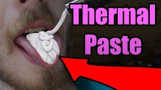 Trying Edible Thermal Paste???