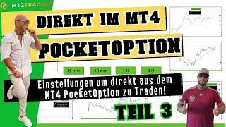 MT2 Trading direkt im Metatrader PocketOption traden Anleitung auf Deutsch