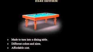 Chevillotte Billiard Table Models