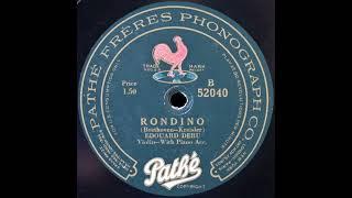 Rondino on a theme of Beethoven [Kreisler] (Édouard Deru)