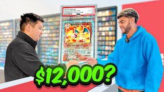 He Graded His Childhood Card And Was SHOCKED! + $150,000 VIntage Packs Pick Ups! *Shop POV Edition*