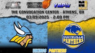 River Valley Vikings vs Maysville Panthers Boys HS Tournament Basketball 03.09.2025