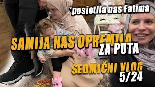 WEEKLY VLOG 5/24 - Samija goes shopping and I look after the children *Fatima visited us*