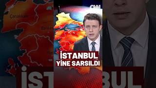 SON DAKİKA İstanbul'da 4,1'lik Yeni Deprem