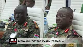 ECOWAS MILITARY TOP BRASS MEET IN ABUJA