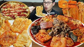 이조합 너무 좋잖아ㅎ 마라탕과 꿔바로우, 직접만든 햄계란볶음밥 먹방 Malatang MUKBANG