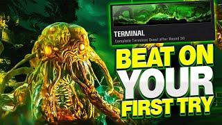 HOW TO UNLOCK "TERMINAL" DARK OPS ON YOUR FIRST TRY!