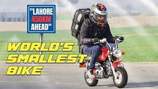 WORLDS SMALLEST  ROAD LEGAL BIKE | 450KM RIDE BY ZS MOTOVLOGS |