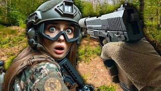 Airsoft Girls HUMILIATED on Camera (TRY NOT TO LAUGH)