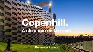 Copenhill. A ski slope on the roof. Amager, Copenhagen. Lighting by iGuzzini