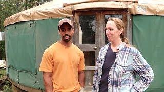 Family Successfully Market Farms While Living In A Yurt