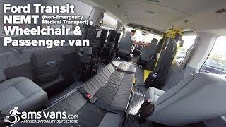 Ford Transit NEMT with Side Wheelchair Lift | AMS Vans